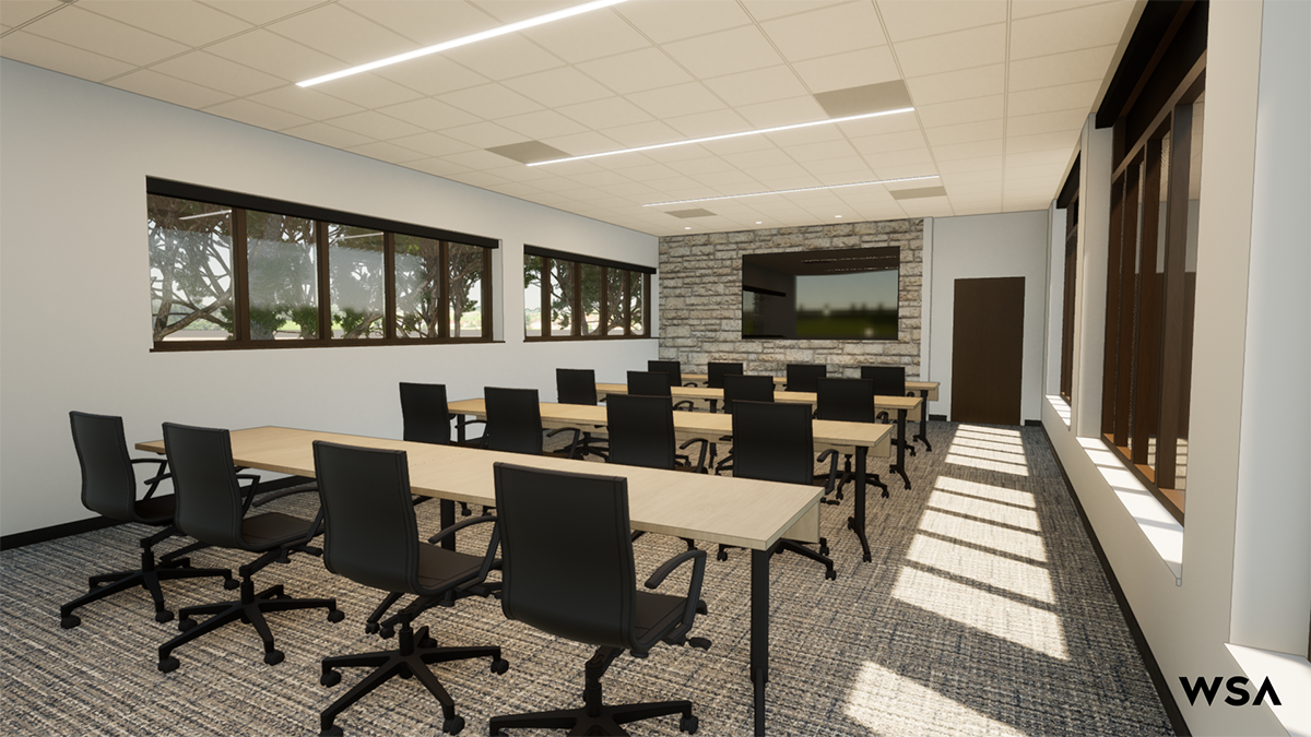 Rendering of future BX Board Room